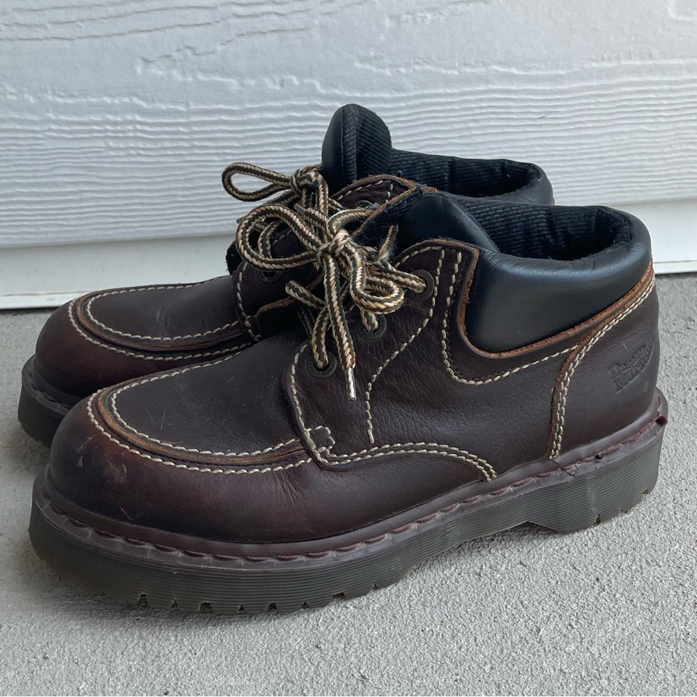 Vintage Dr. Martens brown leather boots